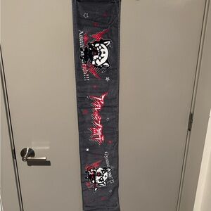 NEW Sanrio Aggretsuko Red, Gray and White Towel